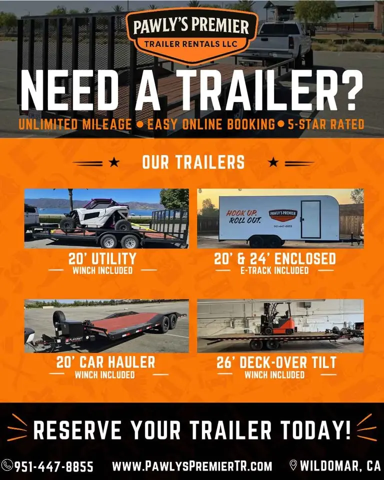 Enclosed Cargo Trailer Rental – 24ft photo 9