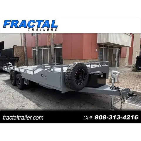 FRACTAL 8.5 X 20 BAJA-LITE OFFROAD TRAILER — Enclosed Trailers
