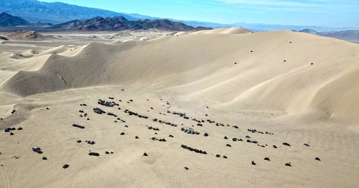 Dumont Dunes riding area