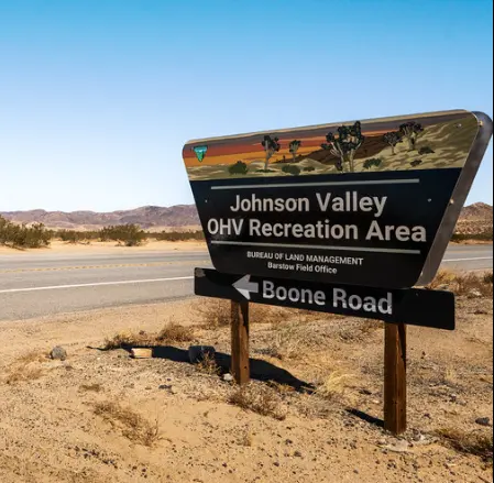 Johnson Valley OHV Area riding area